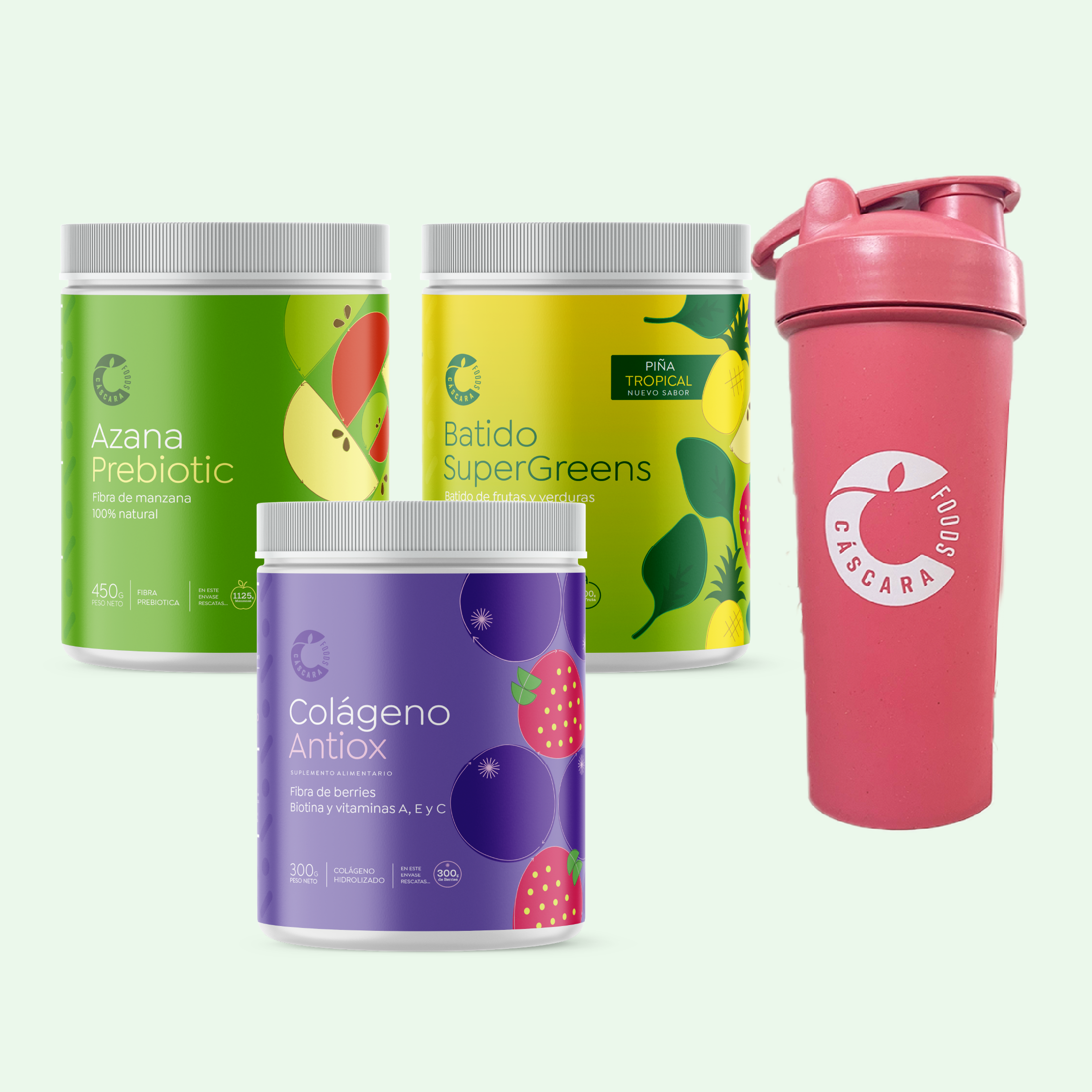 Pack Nutrición 360: Más vendidos + Ecoshaker + Envío gratis + Upcoffee gratis