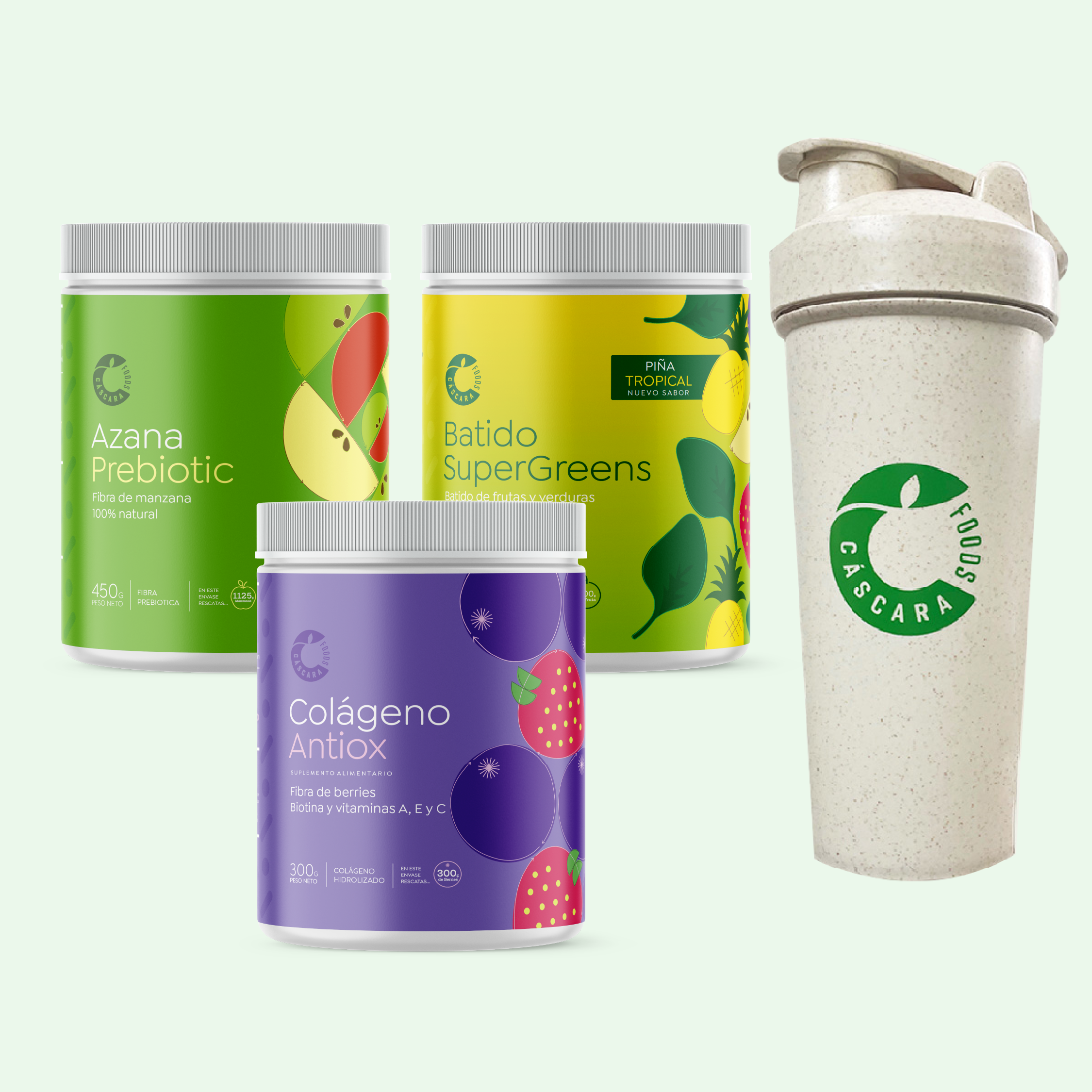 Pack Nutrición 360: Más vendidos + Ecoshaker + Envío gratis + Upcoffee gratis