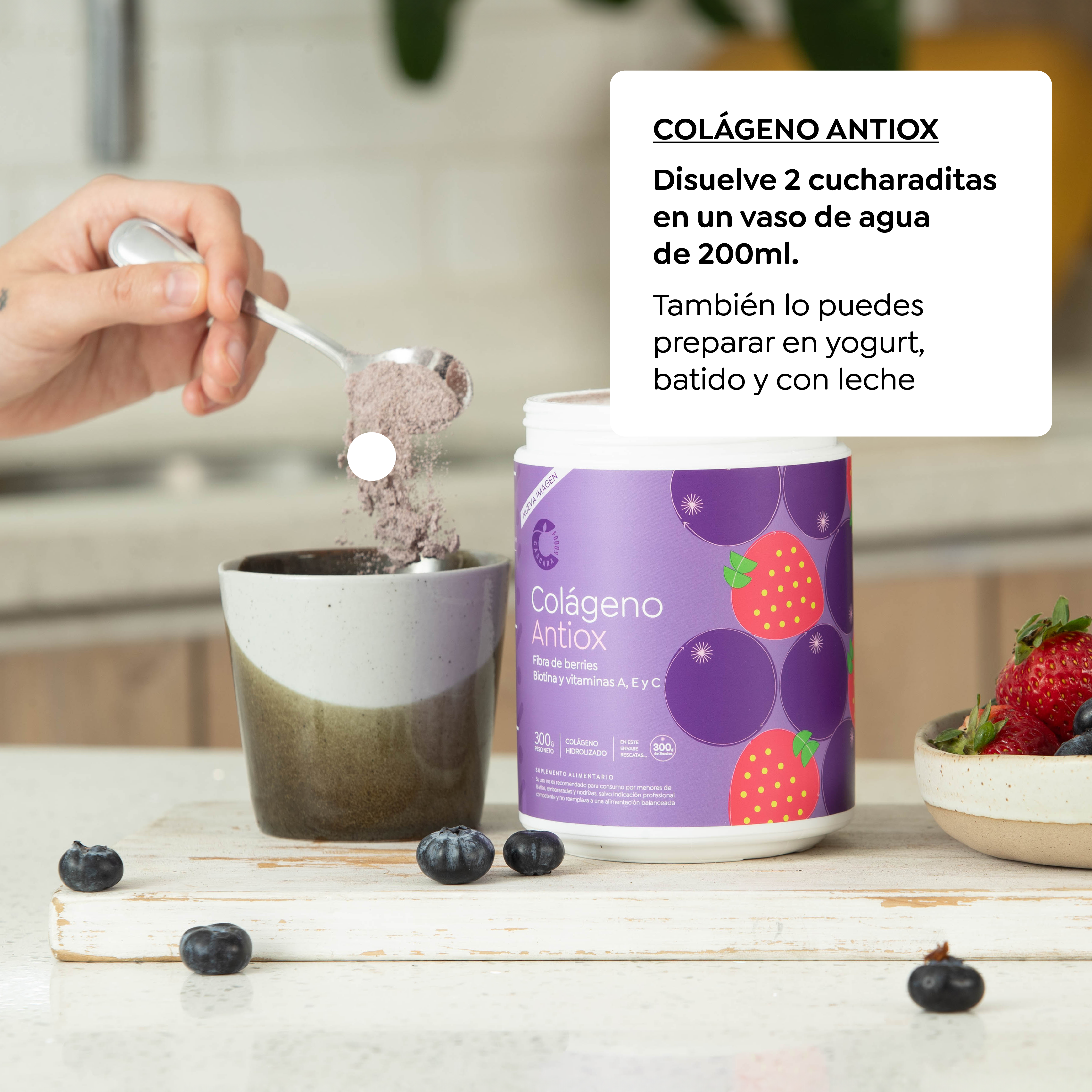 Colágeno Antiox 60 días