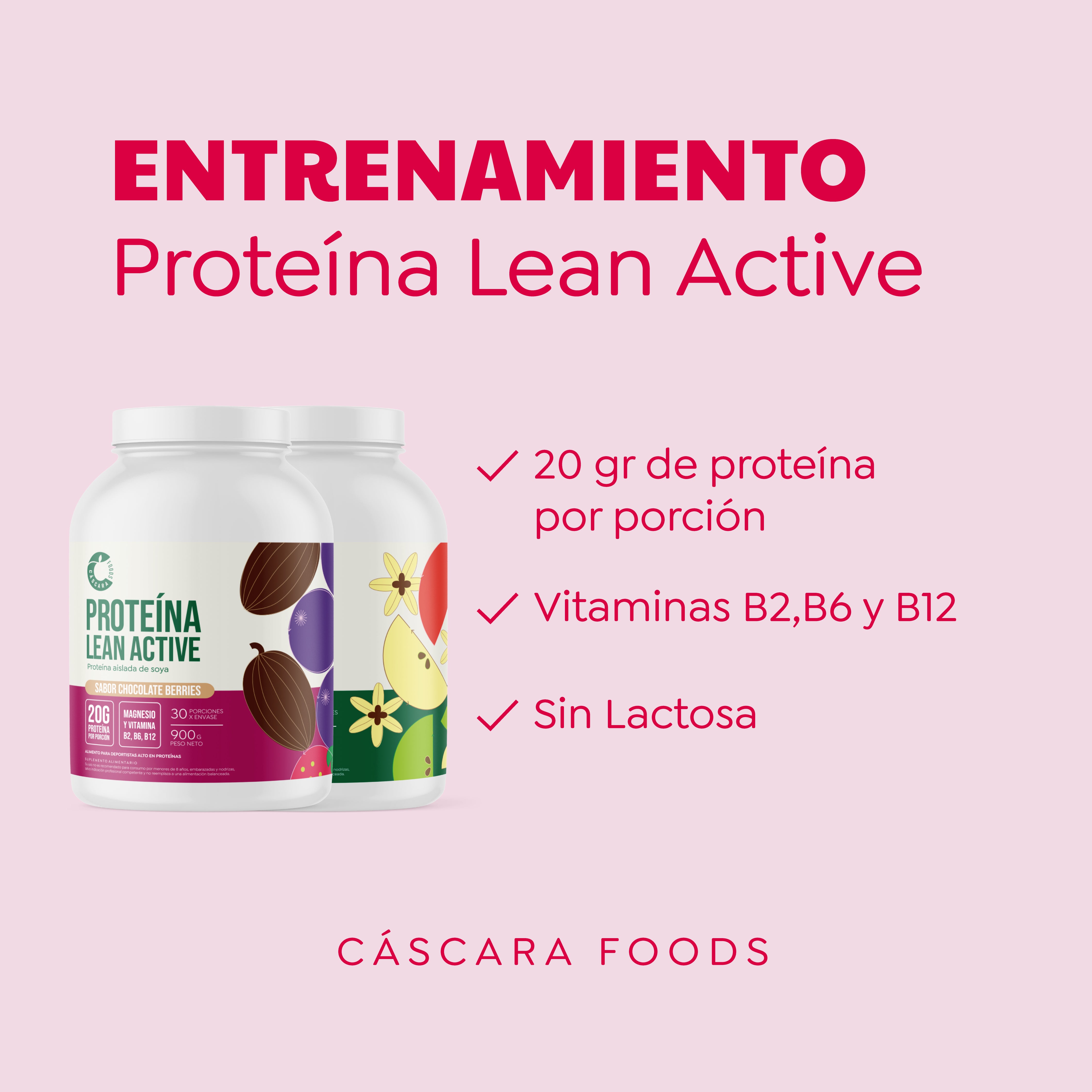Proteína Vegetal Lean Active 120 días