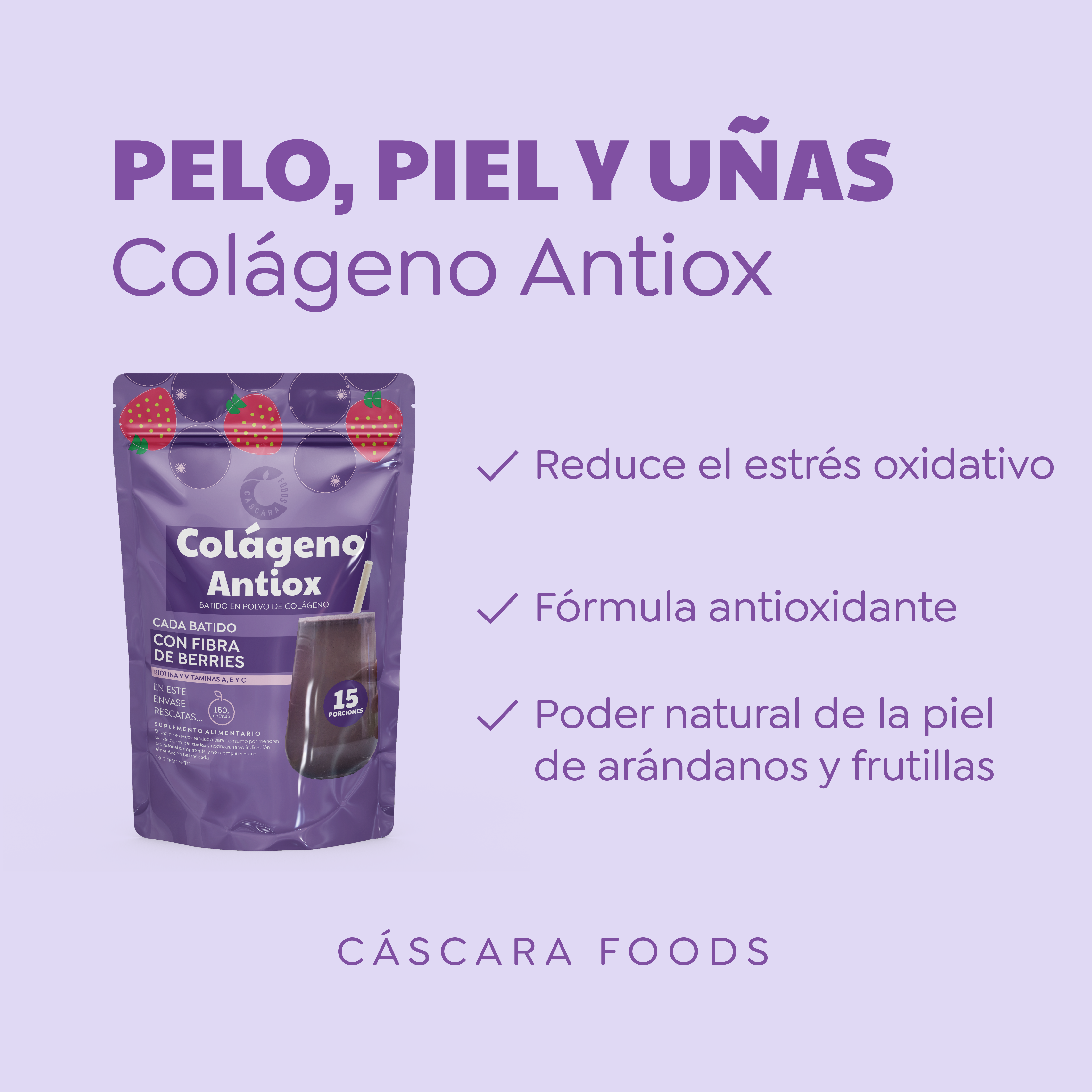Colágeno Antiox - 15 días