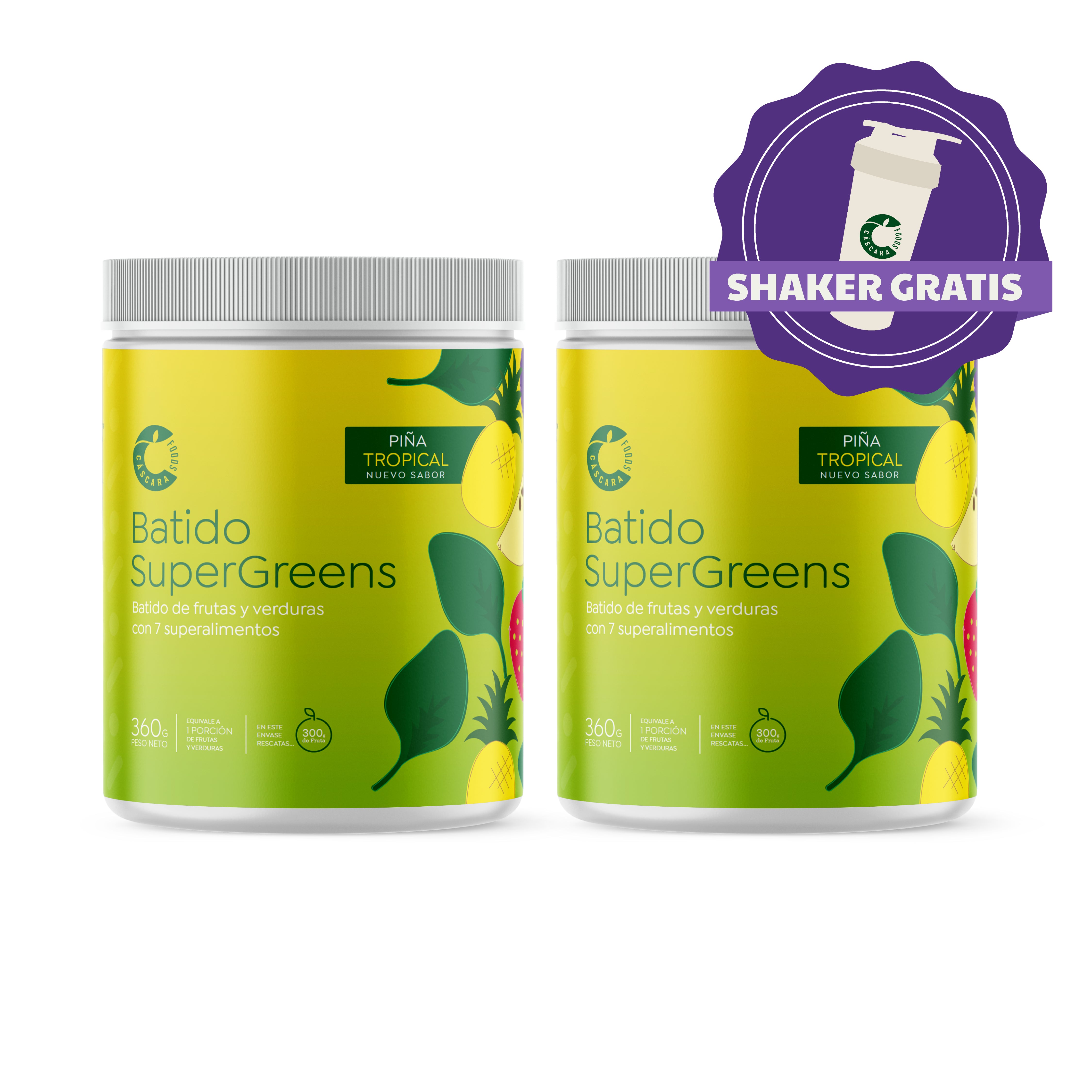 Batido SuperGreens 60 días