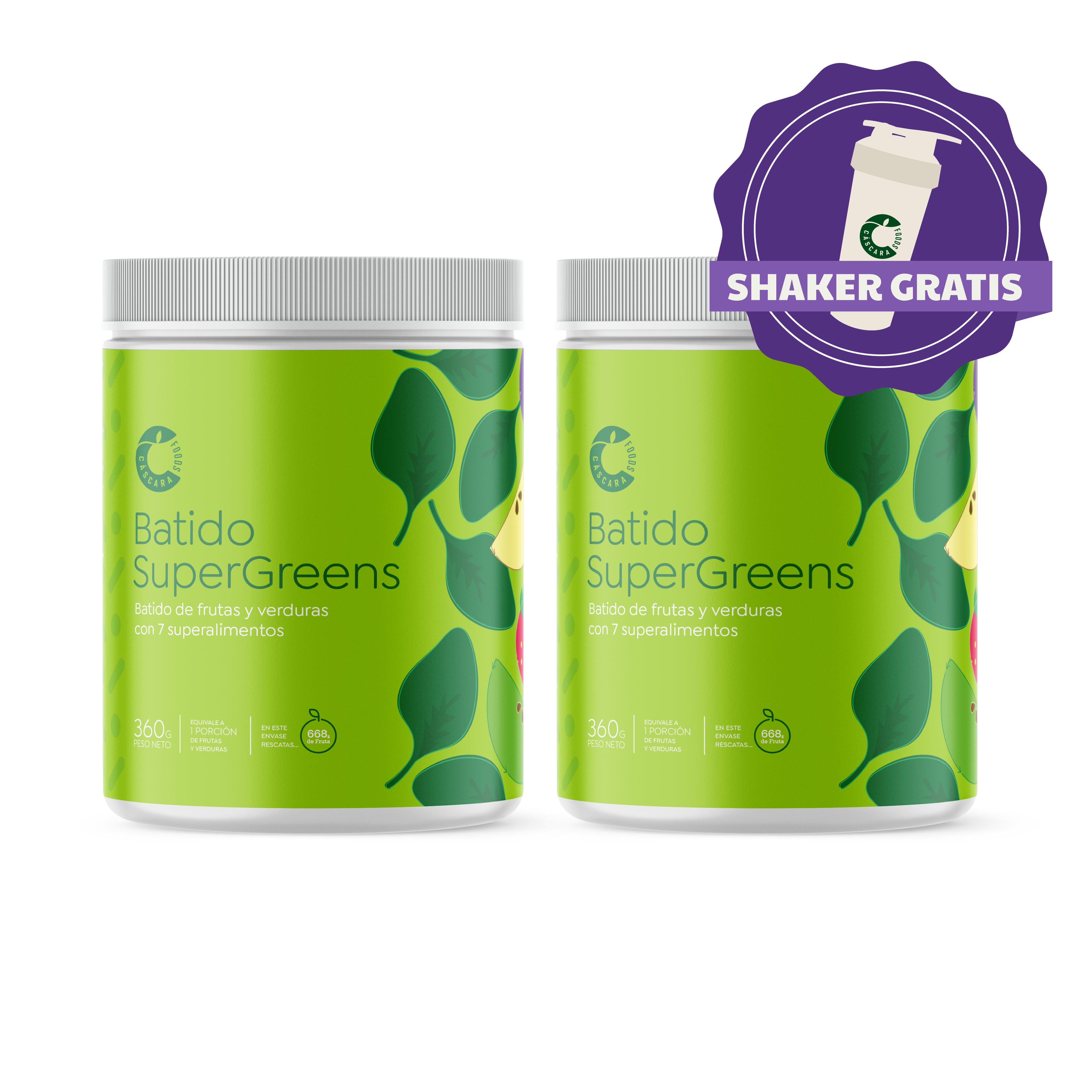 Batido SuperGreens 60 días