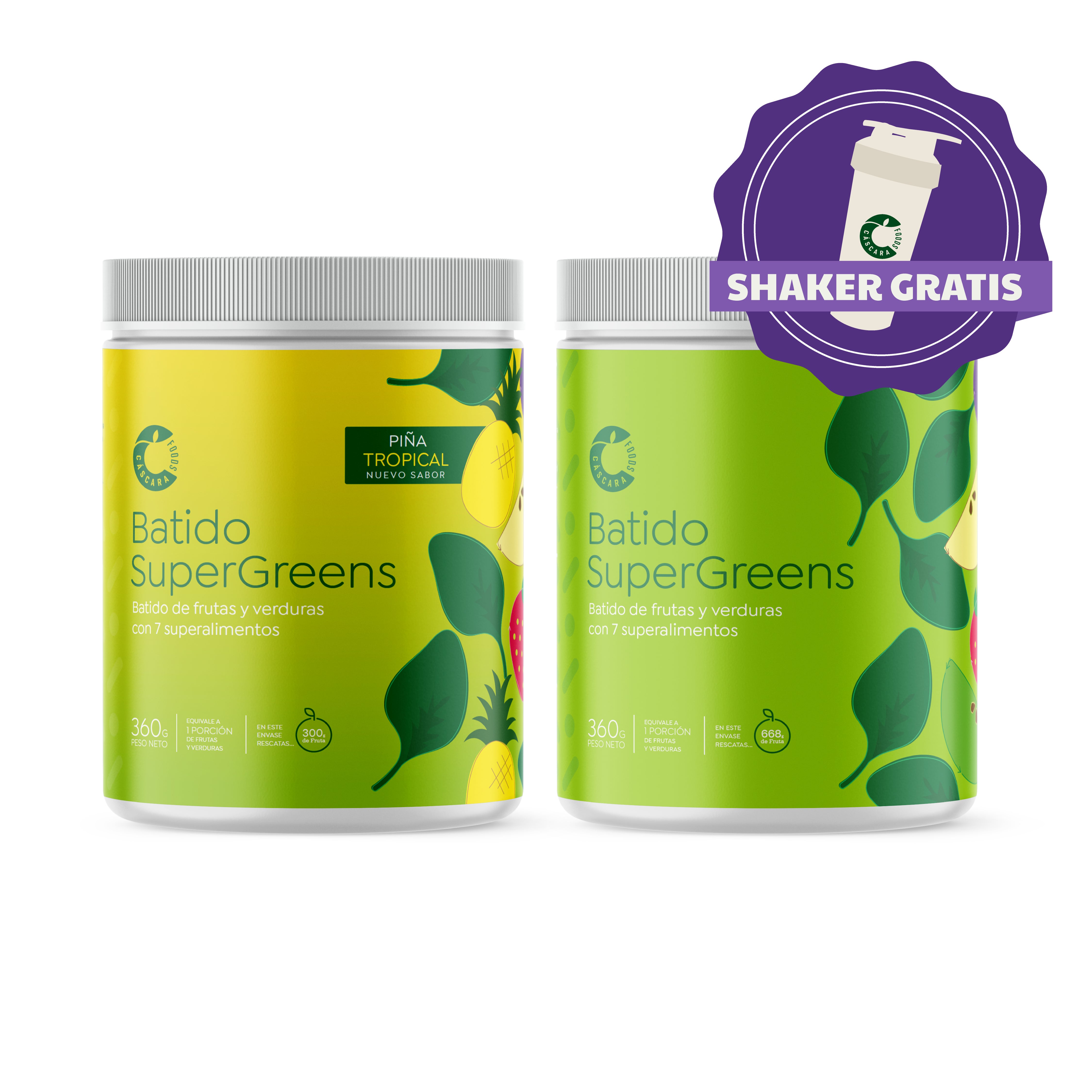 Batido SuperGreens 60 días