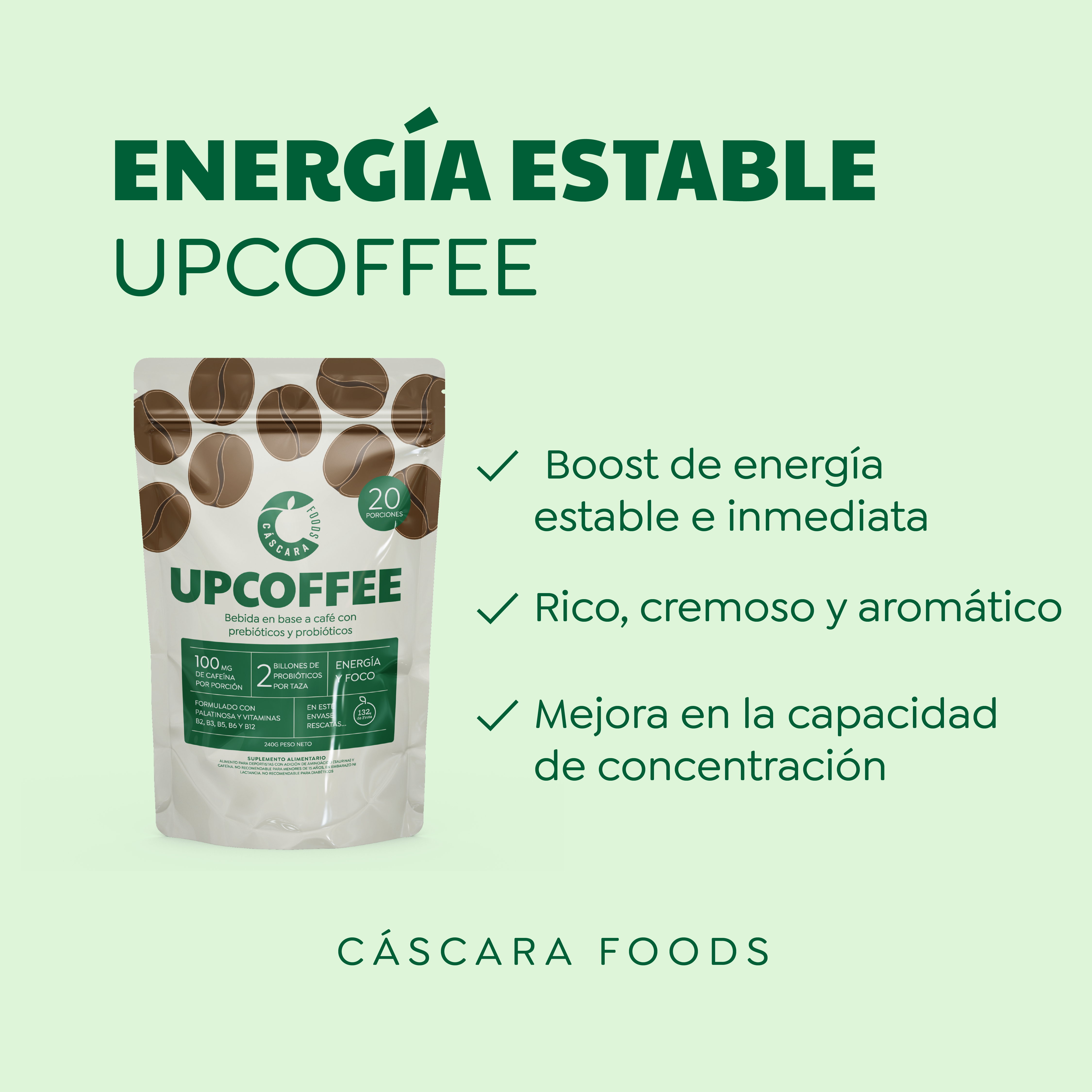 UpCoffee 20 días
