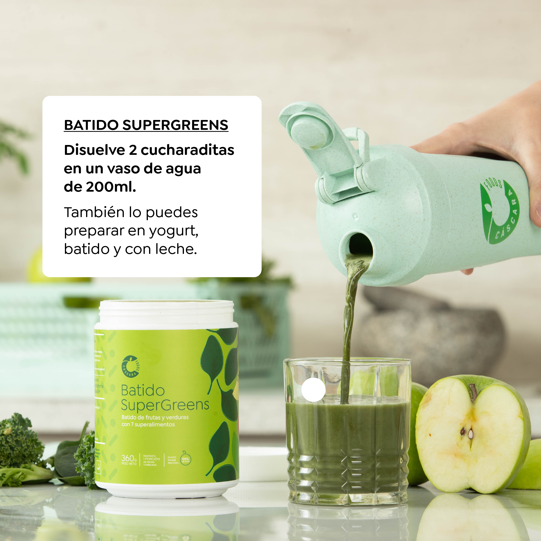 Batido SuperGreens 30 días