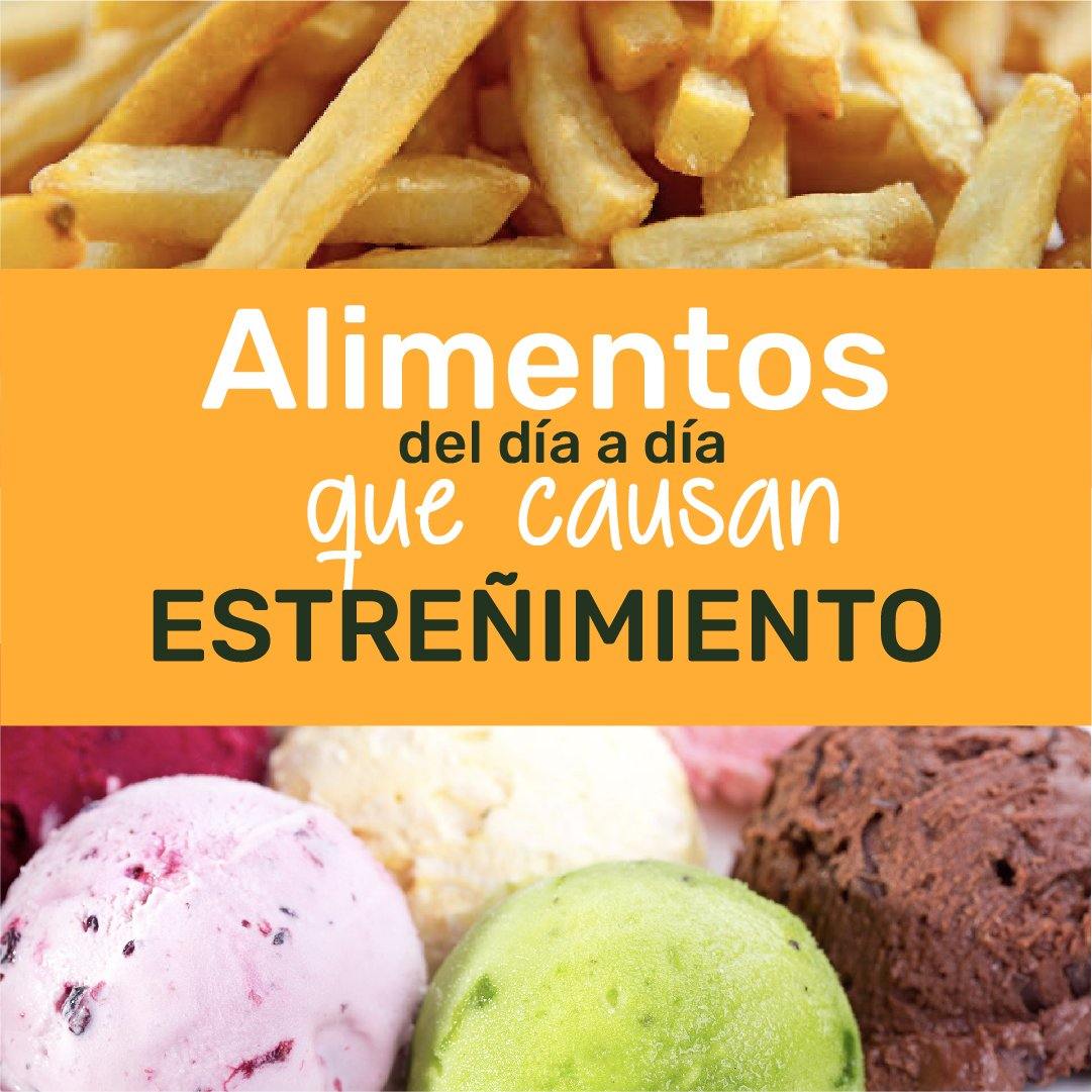 Alimentos que causan estreñimiento 2021