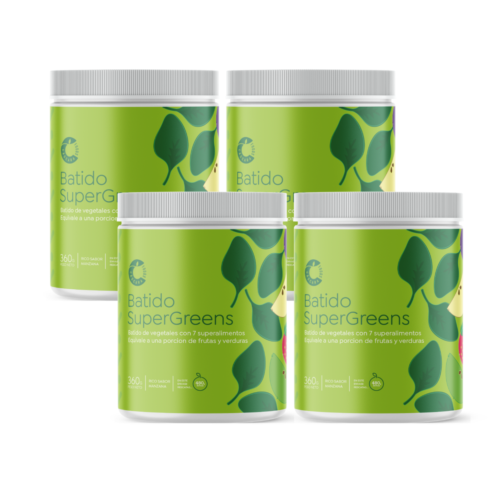 Súper Pack Batido SuperGreens 120 días