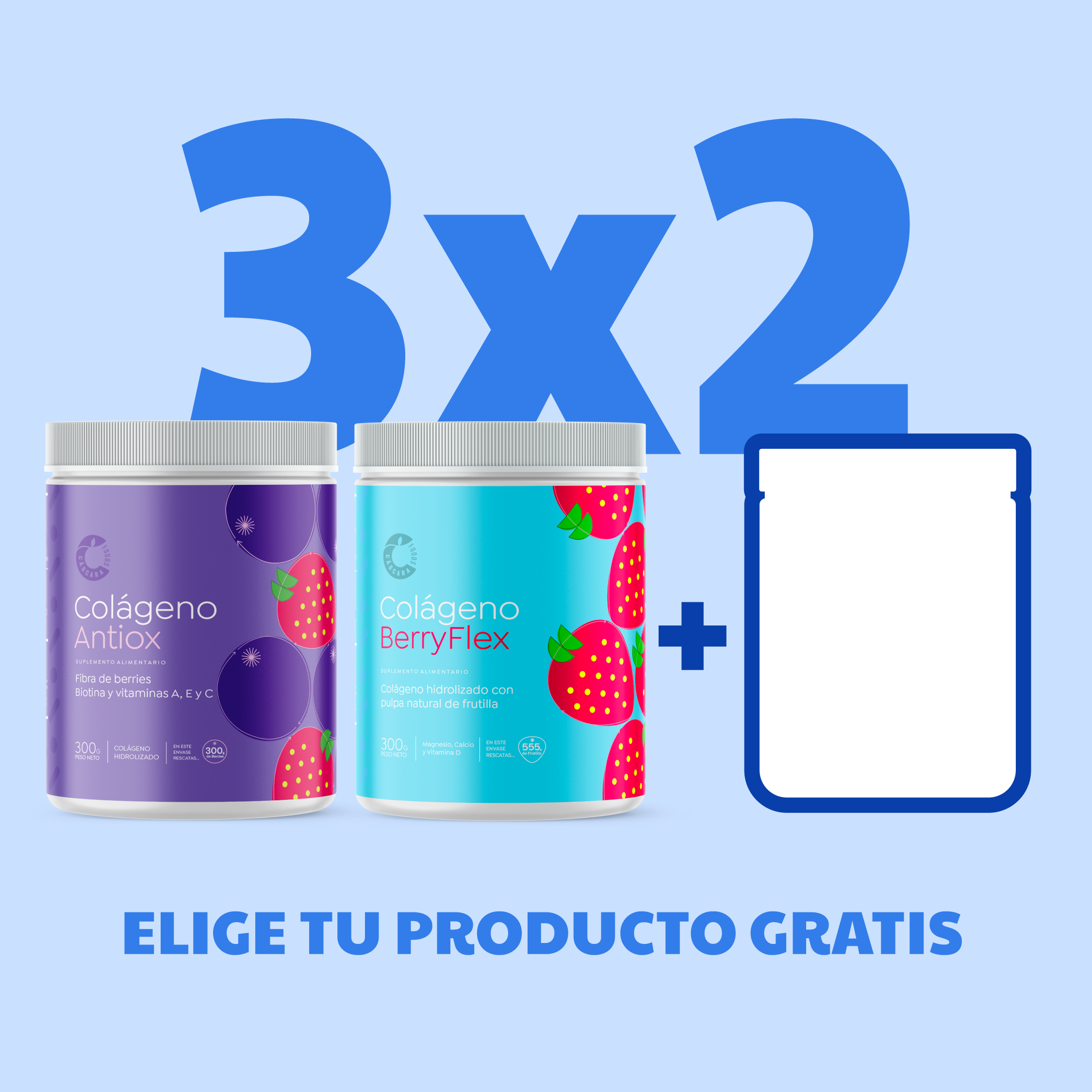 Mix Colágeno BerryFlex + Antiox