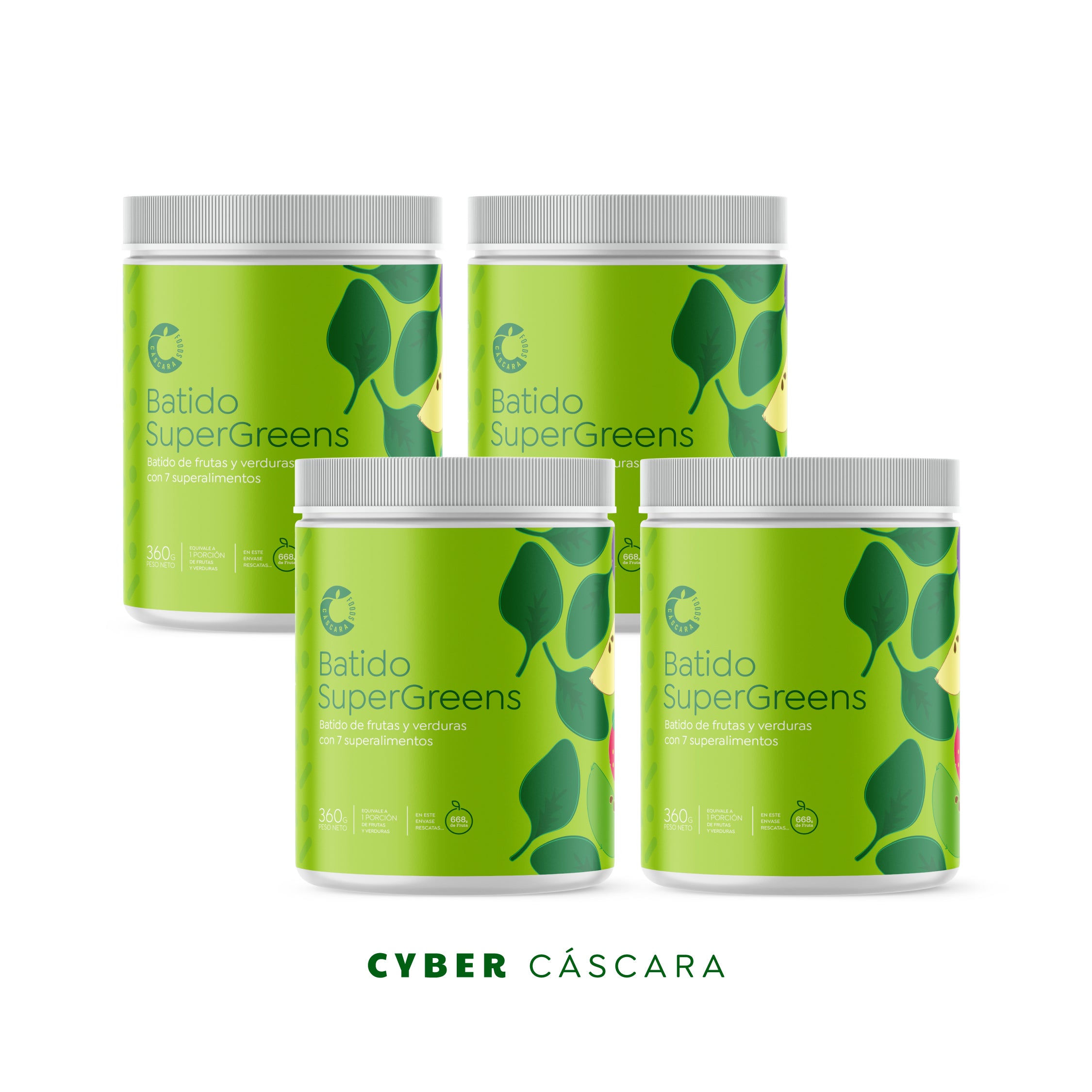 Súper Pack Batido SuperGreens 120 días