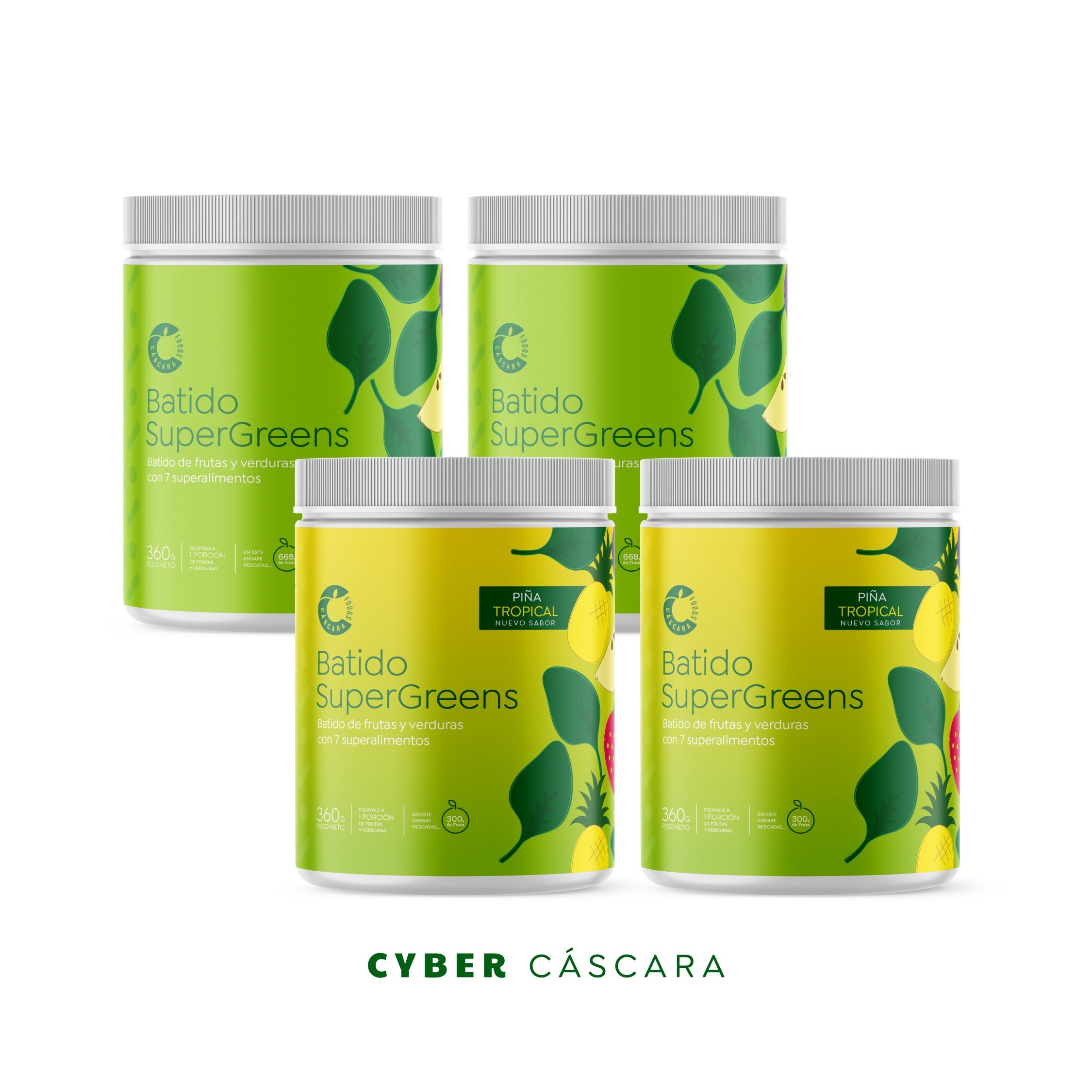 Súper Pack Batido SuperGreens 120 días