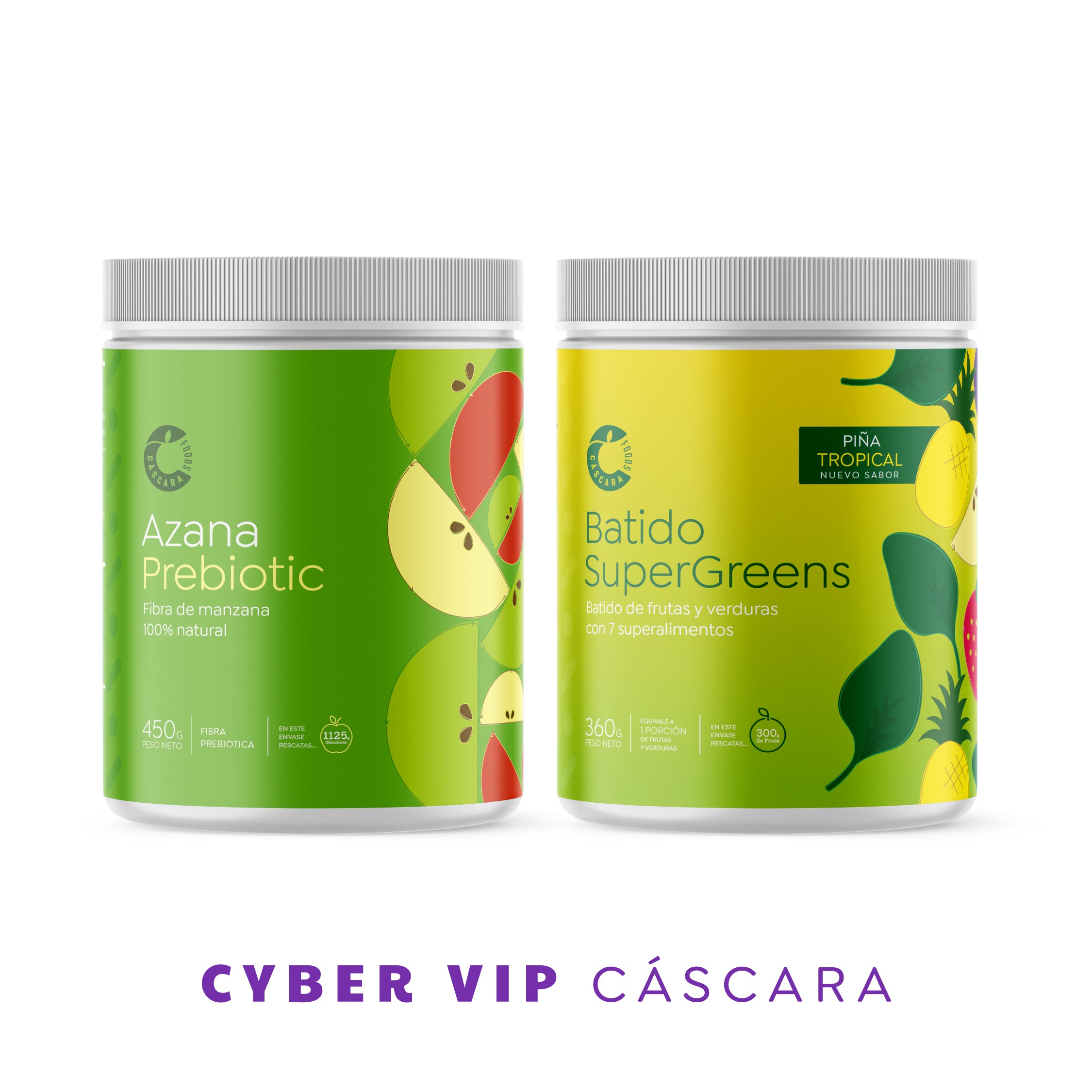 Pack Detox SuperGreens + Azana Prebiotic
