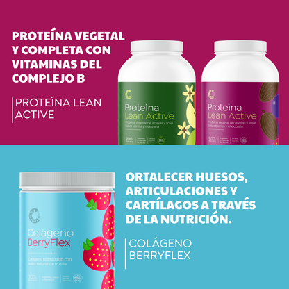 Pack Nutrición & Rendimiento: 2 Proteínas + Colágeno Berryflex + Ecoshaker + Envío Gratis