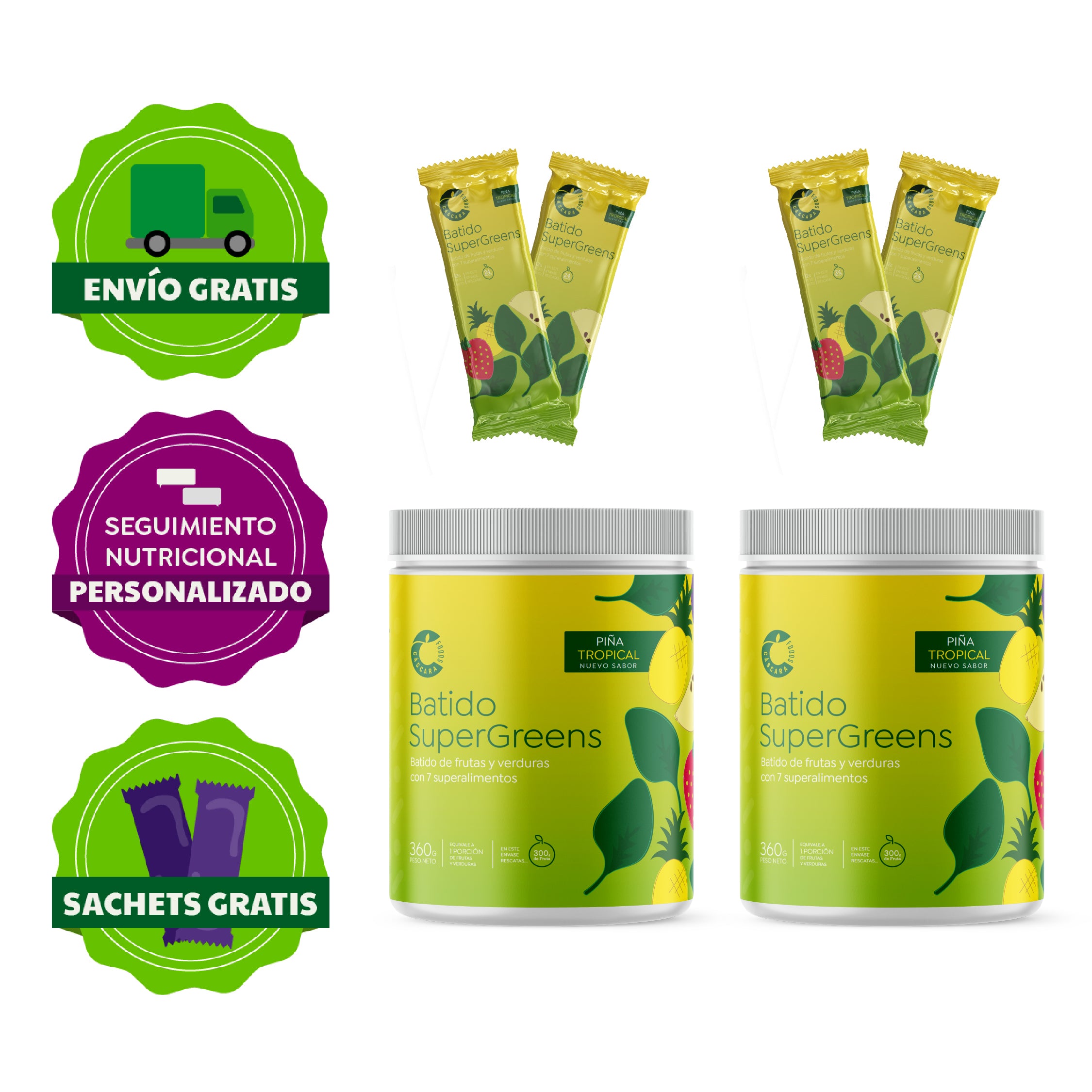 Kit de Inicio: Prueba Cáscara + Envío y Sachets gratis 🎁