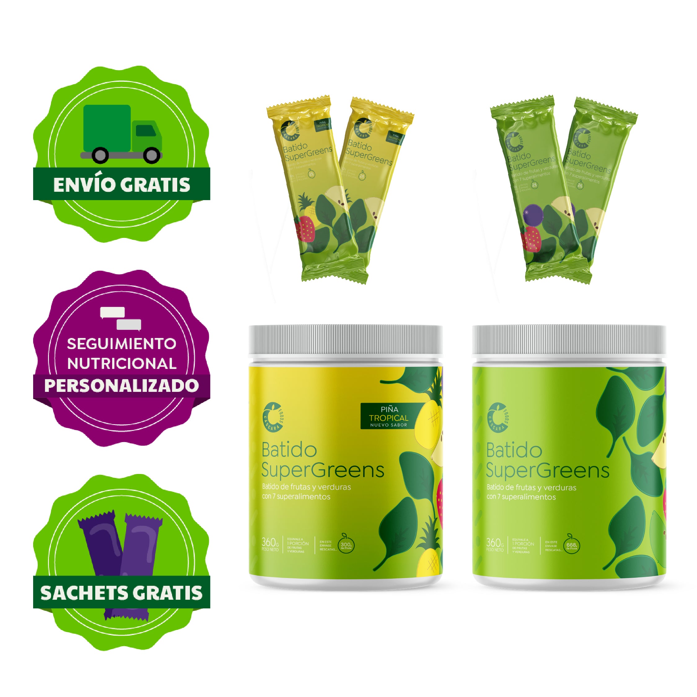Kit de Inicio: Prueba Cáscara + Envío y Sachets gratis 🎁