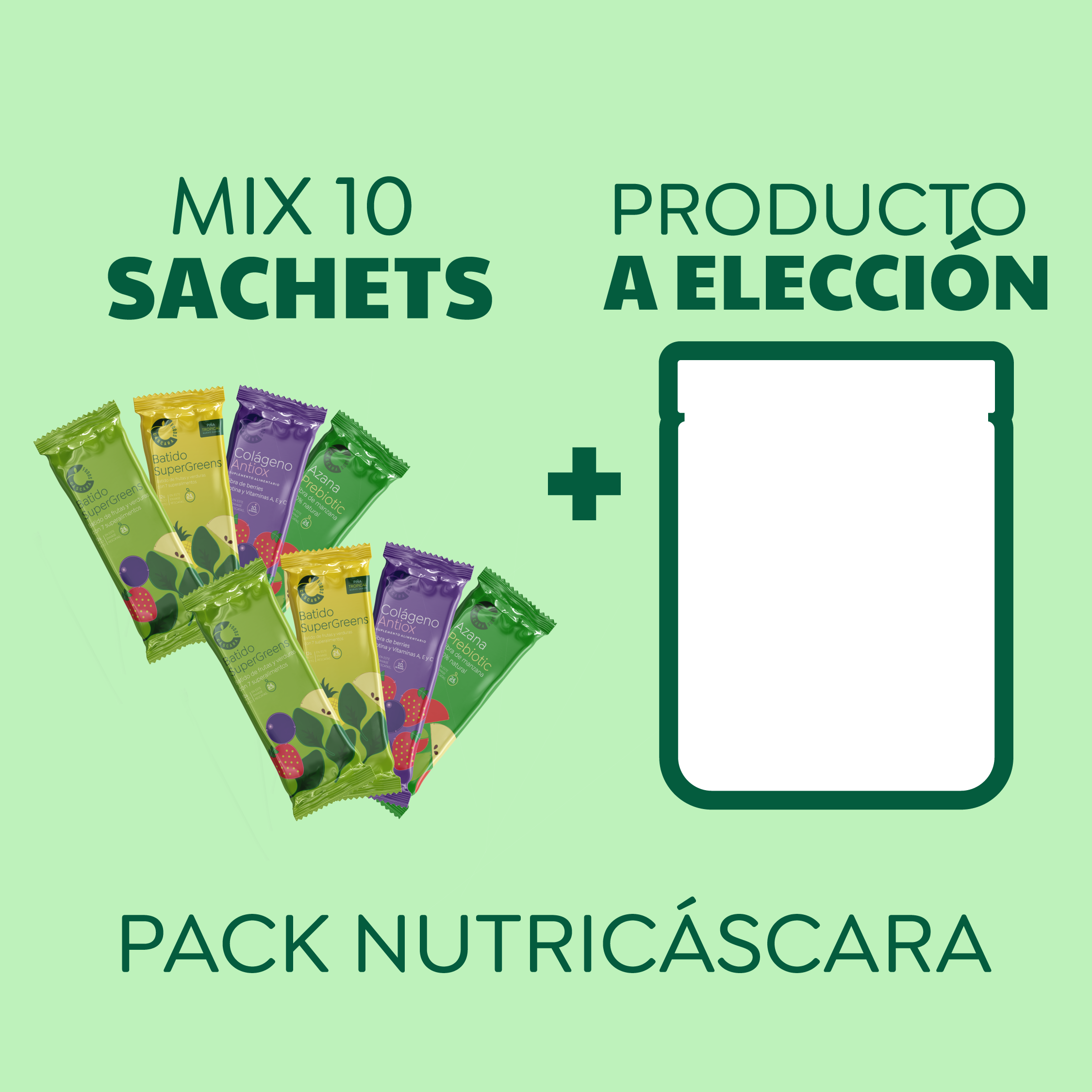 Pack Nutricáscara 🍏💜
