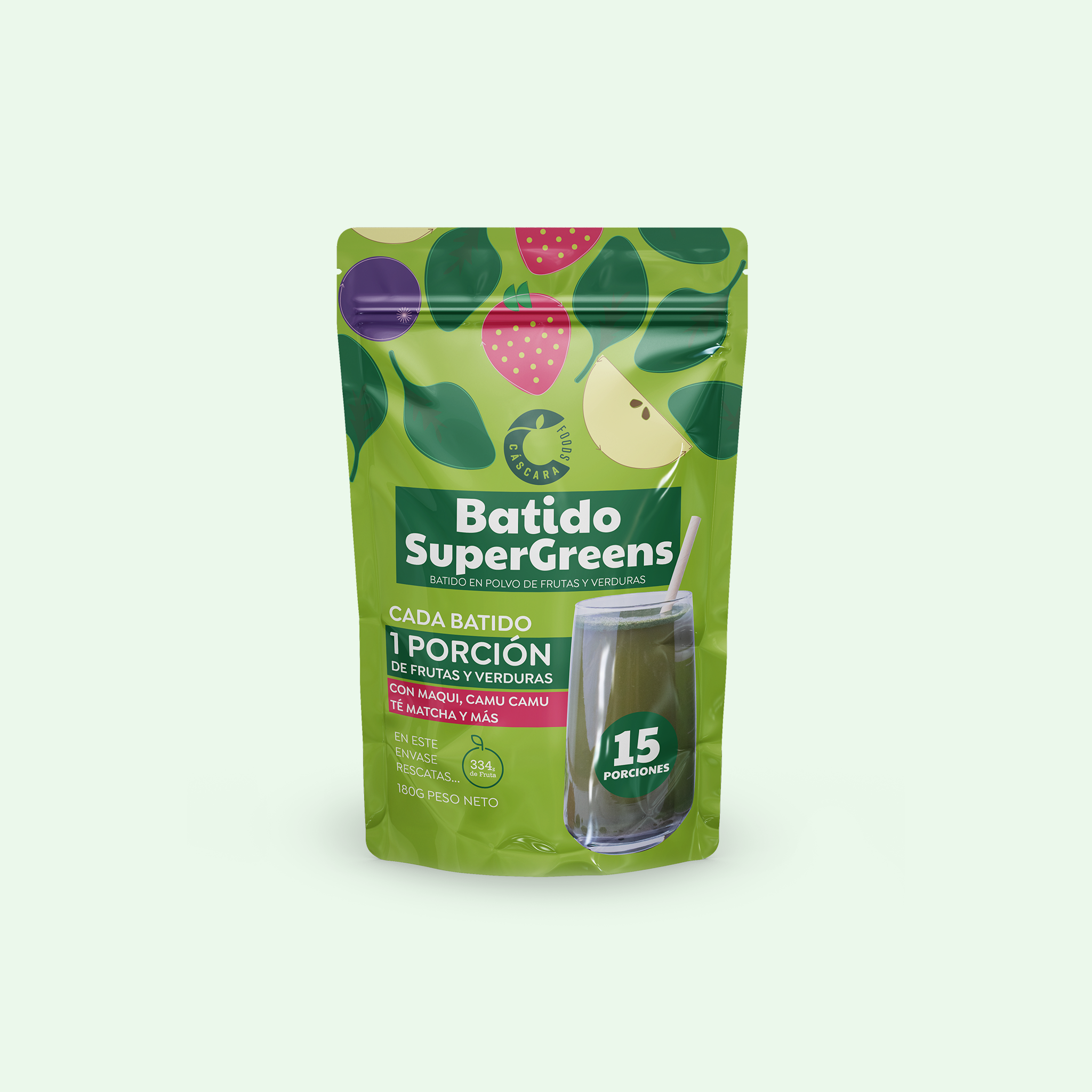 Batido SuperGreens 15 días Doypack