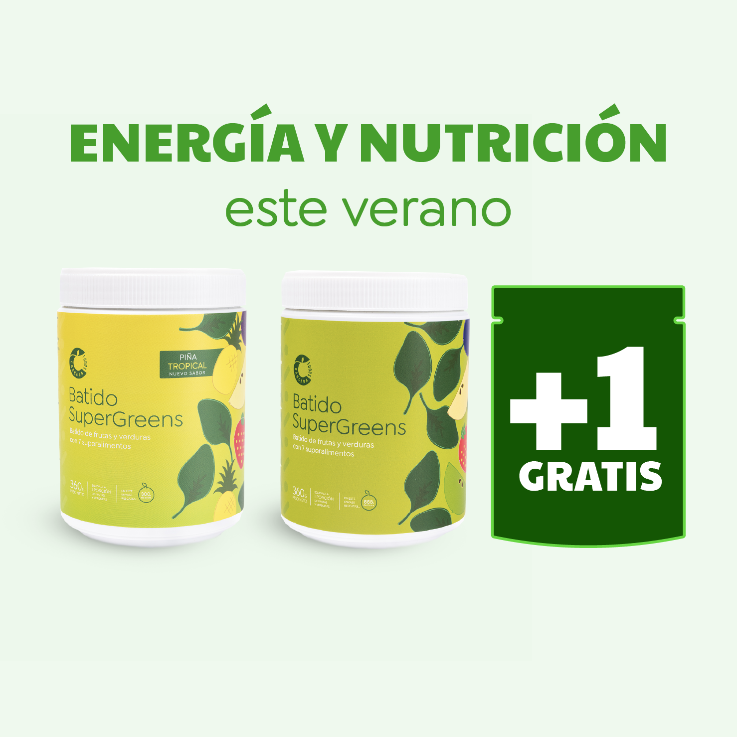 Batido SuperGreens 60 días