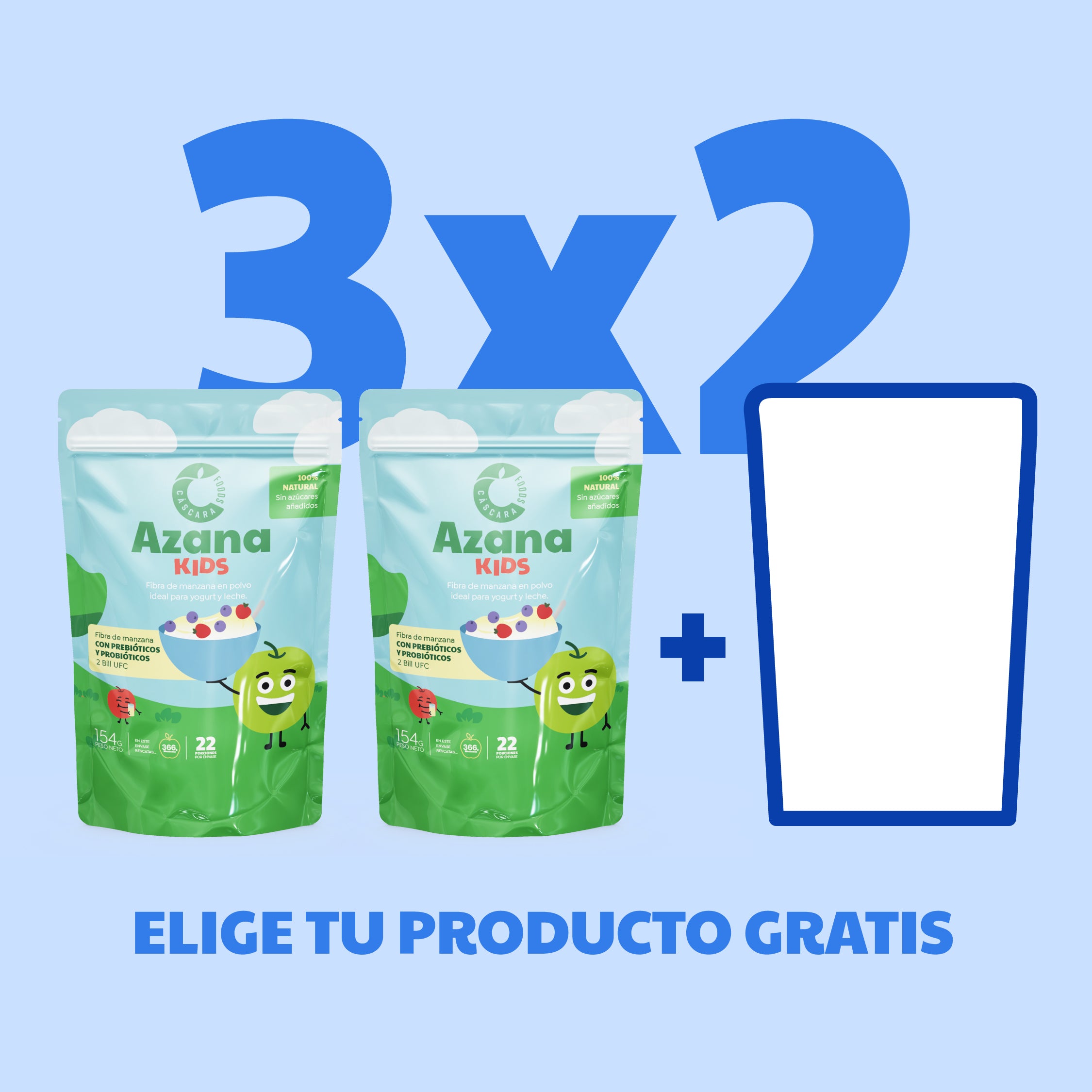 Pack 2x Azana Kids