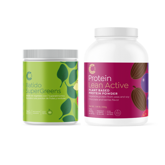Mix Proteína Lean Active + Batido SuperGreens