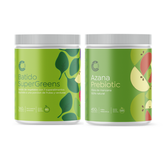 Pack Detox SuperGreens + Azana Prebiotic