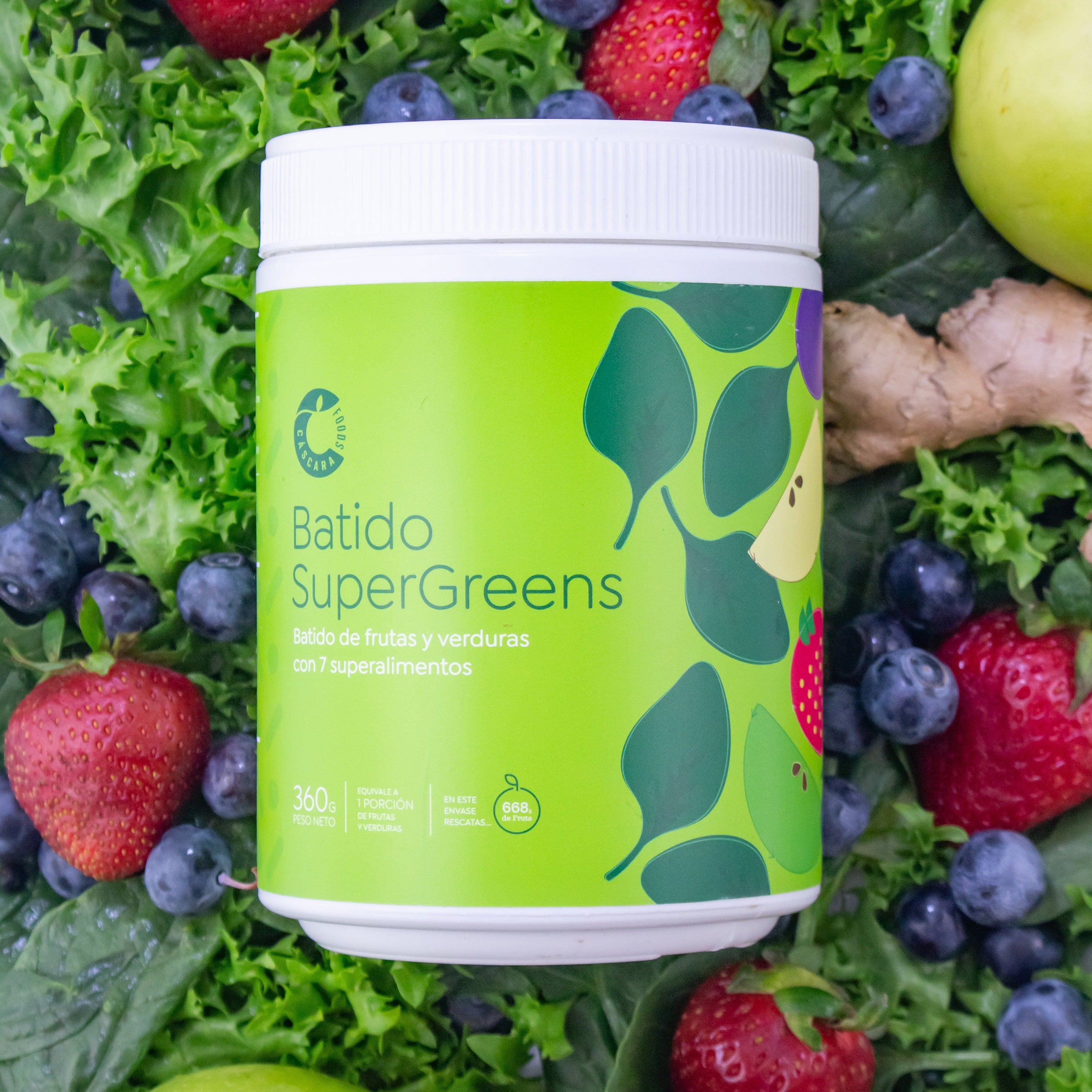 Batido SuperGreens 60 días + 1 Producto gratis