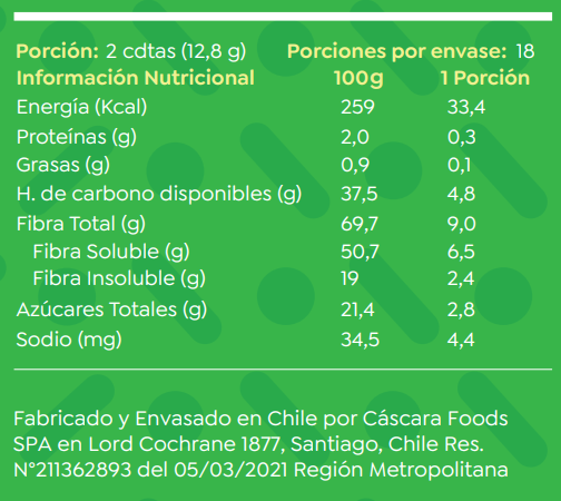 Azana, Fibra de Manzana - 15 días