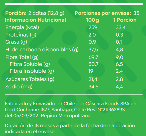 Azana, Fibra de Manzana - 105 días